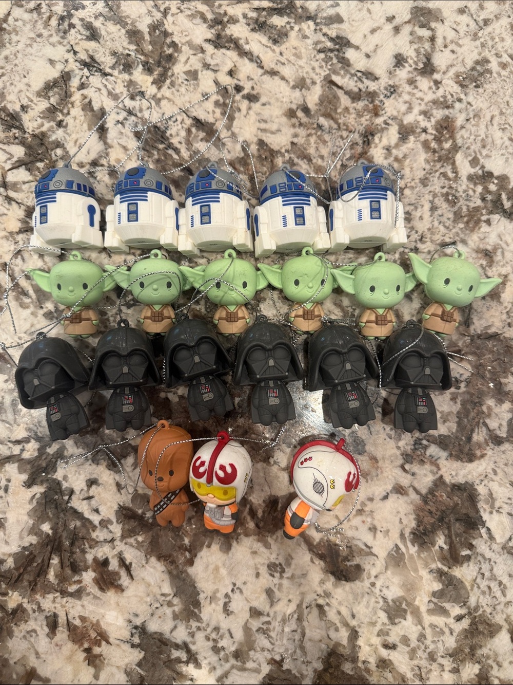 Star Wars Disney ornament keychain collector figurine storm trooper death